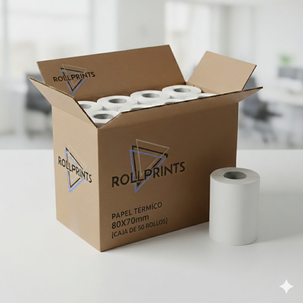 Rollos térmicos 80x80 Panamá para alto volumen